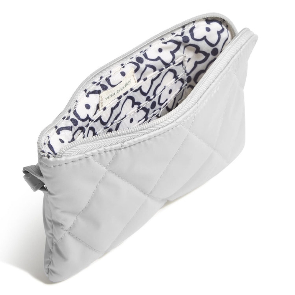 Vera Bradley Oyster Mushroom Zip Wristlet